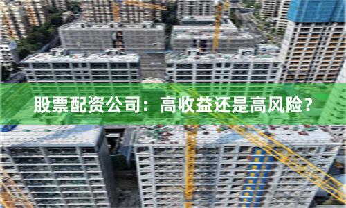 股票配资公司：高收益还是高风险？