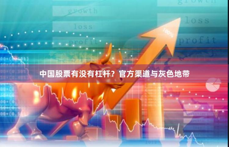 中国股票有没有杠杆?官方渠道与灰色地带